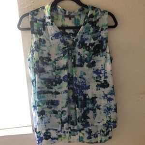 Vince Camuto MultiColor Sleeveless Blouse